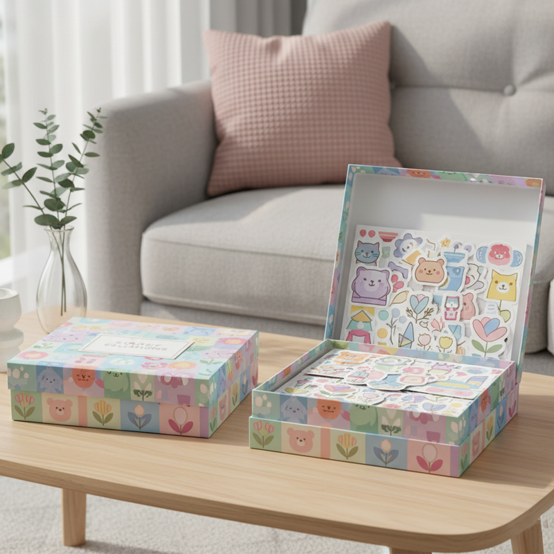 Culturalpuzzle Sticker Toy Box Children s