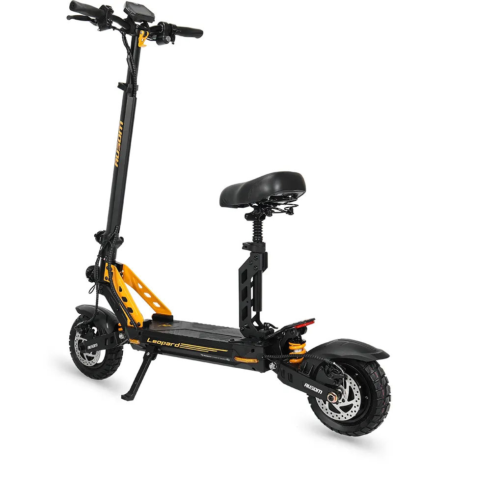 Usa Eu Magazijn 1000W Snelle Elektrische Scooters 2 Wielen Opvouwbare Off-Road Volwassen E-Scooter Elektrische Scooters Ausom Luipaard