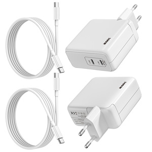Nouveau chargeur rapide haute puissance 100W, norme européenne, compatible avec les téléphones Samsung, l'iPhone 16 d'Apple et les ordinateurs portables dotés de deux ports USB-C - Product Image 1