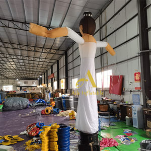 Produit de vente d'usine d'homme de tube gonflable de vague farfelu fait sur commande de haute qualité pour le parcours d'obstacles gonflable - Product Image 6