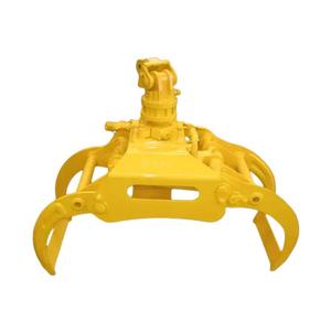 Grappin à bois rotatif hydraulique pour excavatrice, rotation à 360 degrés, grappin à bois, grappin à billes - Product Image 1
