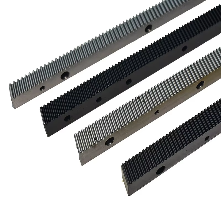 High Precision Modulus 1.25 Helical Gear Rack 670mm Length and Pinion ...