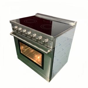 36 pulgadas 5.5 pies cúbicos Horno de Inducción Independiente con Convección y Freír con Aire, 5 Elementos de Inducción e Indicador Luminoso - Product Image 2