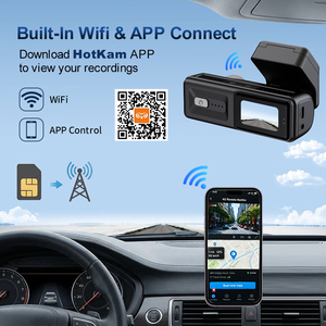 Caméra embarquée BEPOCAM 4G LTE double objectif avec suivi GPS, visualisation en direct à distance, stockage cloud, capteur G, enregistreur de conduite de véhicule G4 - Product Image 6