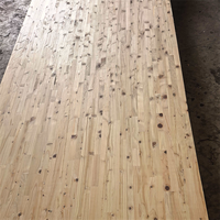Planche en bois massif de cyprès écologique, planche en bois massif de cyprès Hinoki noueux pour la construction intérieure