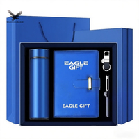 Agenda A5 Personalizada con Logotipo y Color, Impresa en Serigrafía, con Tapa Dura, Set de Regalo Promocional en Caja para Eventos y Ferias Comerciales