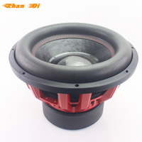 Subwoofer Zhandi ZD1501.D2 Dual Coil 15-Inci dengan Daya 3000W RMS DC 12V Kerucut Kertas Voice Coil 3-Inci Keranjang Aluminium Speaker