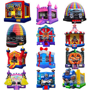 Comercial al aire libre PVC inflable saltar Castillo CE ventilador soplador Luna rebote casa aire gorila inflable Roseau - Product Image 1