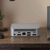 Mini PC Partaker avec 11ème génération i7 1185G7 Win 11 DDR4 RAM M.2 2280/2242 SSD 2 HD Type-C Fanless Intel Chipset Computer Gaming Use