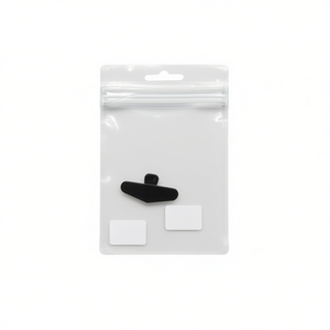 Carte métallique pour organiser les perles et les cordons, avec sac à fermeture éclair transparent et clips - Product Image 2