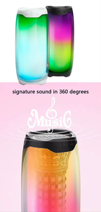 Vendita calda di impulsi <span class=keywords><strong>4</strong></span> altoparlante senza fili di 360 gradi luci potenti suono Bt 5.0 portatili bassi profondi altoparlanti colorati <span class=keywords><strong>4</strong></span> - Product Image 3