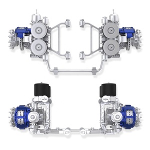โซลูชันระบบส่งกำลังสำหรับรถบัสและรถบรรทุกประสิทธิภาพสูง Brogen 120KW ถึง 200KW พร้อมเพลา 3 มอเตอร์ สภาพใหม่ 120KW 200KW ระบบไฟฟ้า - Product Image 1