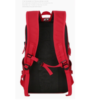 Sac à dos de campus imperméable 600D sac à dos unisexe hommes femmes noir doublure en polyester sac à dos d'école de voyage pour étudiant