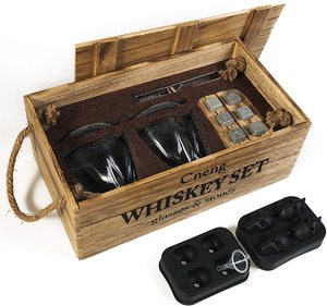 ชุดของขวัญหิ<span class=keywords><strong>น</strong></span>วิสกี้ JUNJI สำหรับผู้ชาย กล่องของขวัญไม้สุดหรู กล่องของขวัญมีฝา<span class=keywords><strong>ป</strong></span>ิด กล่องไม้ <span class=keywords><strong>แค่</strong></span>กล่องไม้ - Product Image 2