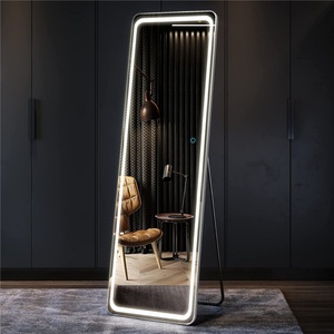 Modern Circular Frameless LED <b>Smart</b> <b>Mirror</b> Waterproof Backlight and Anti-Fog Wall <b>Mirror</b> for Bathroom Decoration - Product Image 5