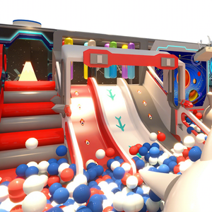 Aoleao Custom Sci-Fi Theme Indoor Playground Ball <b>Pool</b> <b>Slide</b> Climbing for Kids 500kg Soft Play CE TUV Certified - Product Image 3