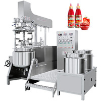 Homogénéisateur en acier inoxydable XINYOU, mélangeur cosmétique, machine d'émulsification sous vide avec moteur pour la production de ketchup et de mayonnaise