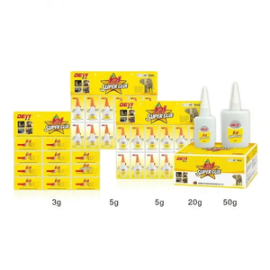 Colle Super Rapide 502 avec <span class=keywords><strong>temps</strong></span> de durcissement initial de 15 à 20 secondes et une durée de conservation de 12 mois assurant des liaisons solides - Product Image 1