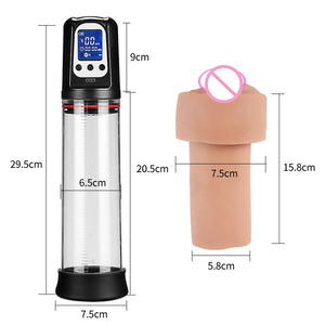 Bomba de Vacío para Pene con Pantalla LCD Automática, 4 Modos de Succión, Máquina de Terapia Médica para la Erección Masculina - Product Image 3