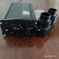 Lampu depan mobil Led, lampu bintang atap mobil dengan remote RF dan kontrol aplikasi ponsel 2*18W