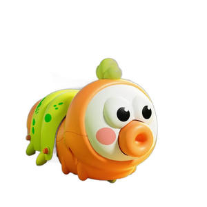 ของเล่นเด็กรูปหนอนผีเสื้อแบบโซ่ขึ้นมีสีของเล่นแบบโต้ตอบรูปการ์ตูนน่ารักสำหรับพ่อแม่ลูก - Product Image 1