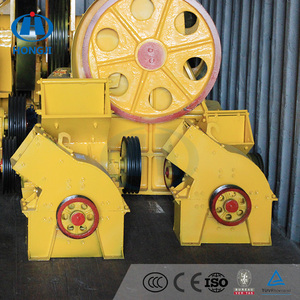 Hongji PC loạt máy nghiền búa pc400x300/mpc800x600 PLC điều khiển AC động cơ điều khiển máy Làm cát 5-200t/h Công suất - Product Image 5