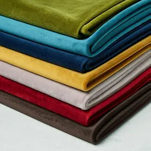 Chinese supplier high quality Dutch velvet fabric soft fleece fabric for sofa, pillow and home textile