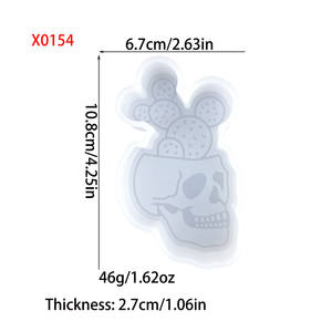 Molde de Resina de Silicona Hecho a Mano Kingnoo, Forma Irregular, 1 Pieza, Estilo DIY, Adornos Decorativos, Herramientas para Pasteles, en Stock, Hebei - Product Image 5