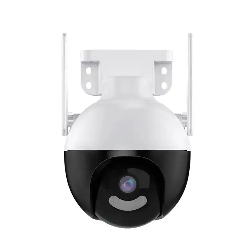 Al Aire Libre 8X Zoom óptico vigilancia CCTV seguridad en el hogar a todo color lente dual cámara de red Cámara PTZ