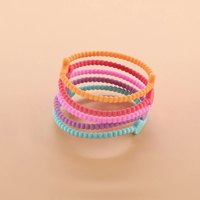Vente en gros Oem Odm Perles acryliques colorées personnalisées Catholique Saints Prière Religieux Jésus Bracelets