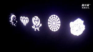 Mini RGBW dầm sân khấu Spotlight 4 trong 1 <span class=keywords><strong>LED</strong></span> chiếu trần Downlight với điều khiển từ xa cho DJ Disco Dance Party Bar Club giáng sinh - Product Image 3