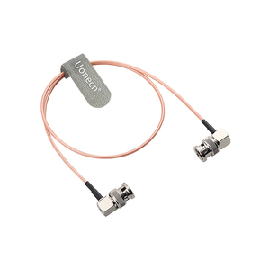 Câble Alvin's Cables 3G HD SDI à angle droit, gaine en nylon tressée BNC pour FS5/<span class=keywords><strong>FS7</strong></span>/FX6 Atomos Shogun Inferno Ninja 50CM - Product Image 1