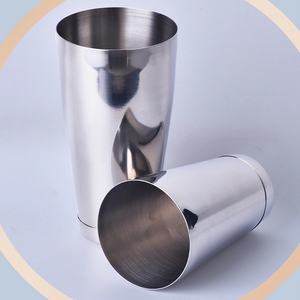Barre en acier inoxydable prix d'usine Boston Shaker <span class=keywords><strong>Bacardi</strong></span> Bar Tools Boston 800ml et 600ml Luxury Shaker Bar Set - Product Image 5