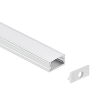 1407B Affichage de contour pour armoire de lit Profilé en aluminium à led ultra-mince Profil de bande à led à montage en surface