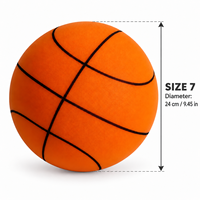 Mousse PU Taille 7 Toucher Doux Rainuré Logo Personnalisé Gros OEM Entraînement Indoor Basket Silencieux