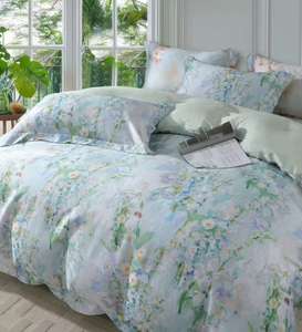 Ensemble de couette imprimé de style européen, couette d'été fraîche d'été lisse et lavable en soie, couette de style mince Tencel - Product Image 2