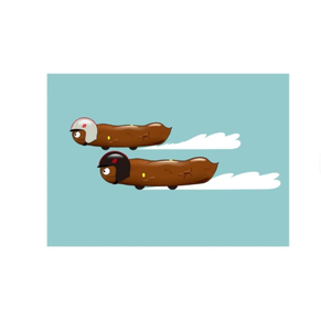 Juguete Novedoso de Regalo, Coche de Carreras de Plástico Clásico con Mecanismo de Cuerda, Coche de Carreras Poop Logs para Niños, Unisex - Product Image 1