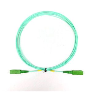 Pour FONGKO vert <span class=keywords><strong>fibre</strong></span> optique jarretière SC/APC-SC/APC G657A2 LSZH 3.5m 3m <span class=keywords><strong>fibre</strong></span> optique cordon de raccordement câble équipement optique - Product Image 2