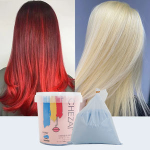 Eliminadores de color de cabello profesional de salón de etiqueta privada, loción de peróxido blanqueador, polvo blanqueador de 9 niveles para aclarar el cabello - Product Image 1