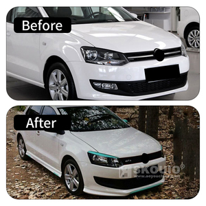 SKOUIO-W5 ricambi Auto parti paraurti anteriore labbro anteriore per Volkswagen <span class=keywords><strong>POLO</strong></span> 2011 2012 <span class=keywords><strong>2013</strong></span> - Product Image 3
