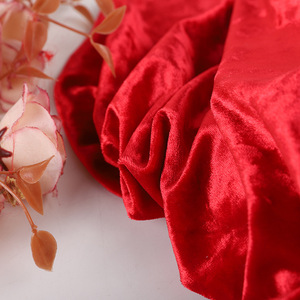 New Arrival Gold Diamond Luxury Sofa Fabric Ice <b>Crush</b> <b>Velvet</b> Fabric Polyester Sofa Fabric - Product Image 2