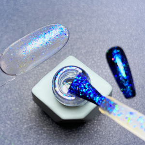 Capa superior de gel para uñas, brillo para uñas, 1 kg, galaxy shimmer, <span class=keywords><strong>serie</strong></span> superior - Product Image 6