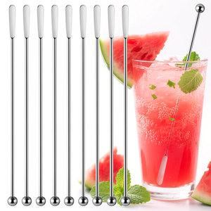 <span class=keywords><strong>2025</strong></span> uống sự gian lận Gậy stirrers đa chức năng 7.5 inch thanh thép không gỉ Công cụ kim loại khuấy Sticks cho cà phê Cocktail - Product Image 1