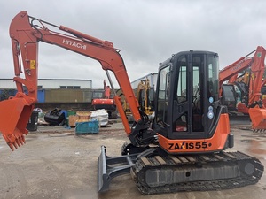 Mini-excavatrice hydraulique Hitachi ZX55U d'origine japonaise à bas prix, 5,5 tonnes, moteur principal inclus, en stock avec certifications CE/EPA - Product Image 2