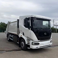 Camion compacteur de déchets solides résidentiels Byd Electric 4X2 12cbm 10 tonnes à haute compression hydraulique