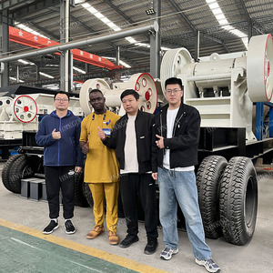 Nhà Máy Ổ Cắm Bê Tông Di Động Granite Máy Nghiền Hàm Pe400 * 600 Diesel Di Động Máy Nghiền Hàm Với Băng Tải - Product Image 6