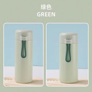 Custom <b>Mini</b> Straight Outdoor Sports Stainless Steel Double Wall Insulated Vacuum Flask Hot and Cold Water <b>Bottle</b> Tumbler - Product Image 4