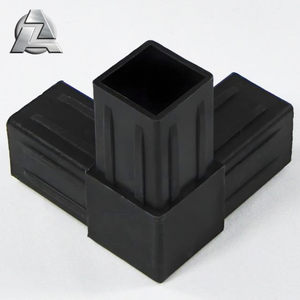 Connecteurs en <span class=keywords><strong>plastique</strong></span> ABS 20 mm 40 mm <span class=keywords><strong>40x40</strong></span> à brancher en 2 ou 3 voies pour tube carré en aluminium - Product Image 1
