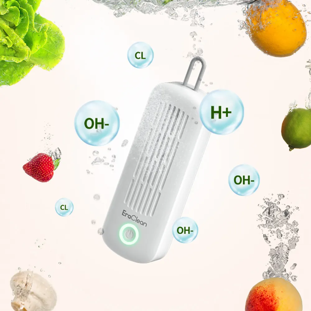 Brosse à légumes et à fruits hydroxyle de haute qualité Machine dissolvant de bactéries nettoyeur de fruits et légumes ultrasonique