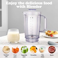 Pièces de rechange pour blender électrique, pot de blender de 1,6 L, vente en gros